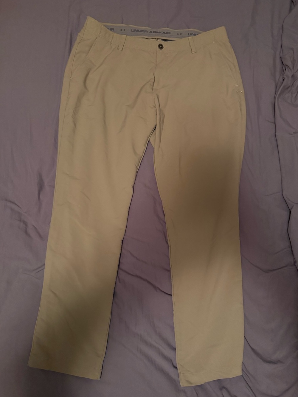 Under Armour Men's Beige Performance Chinos